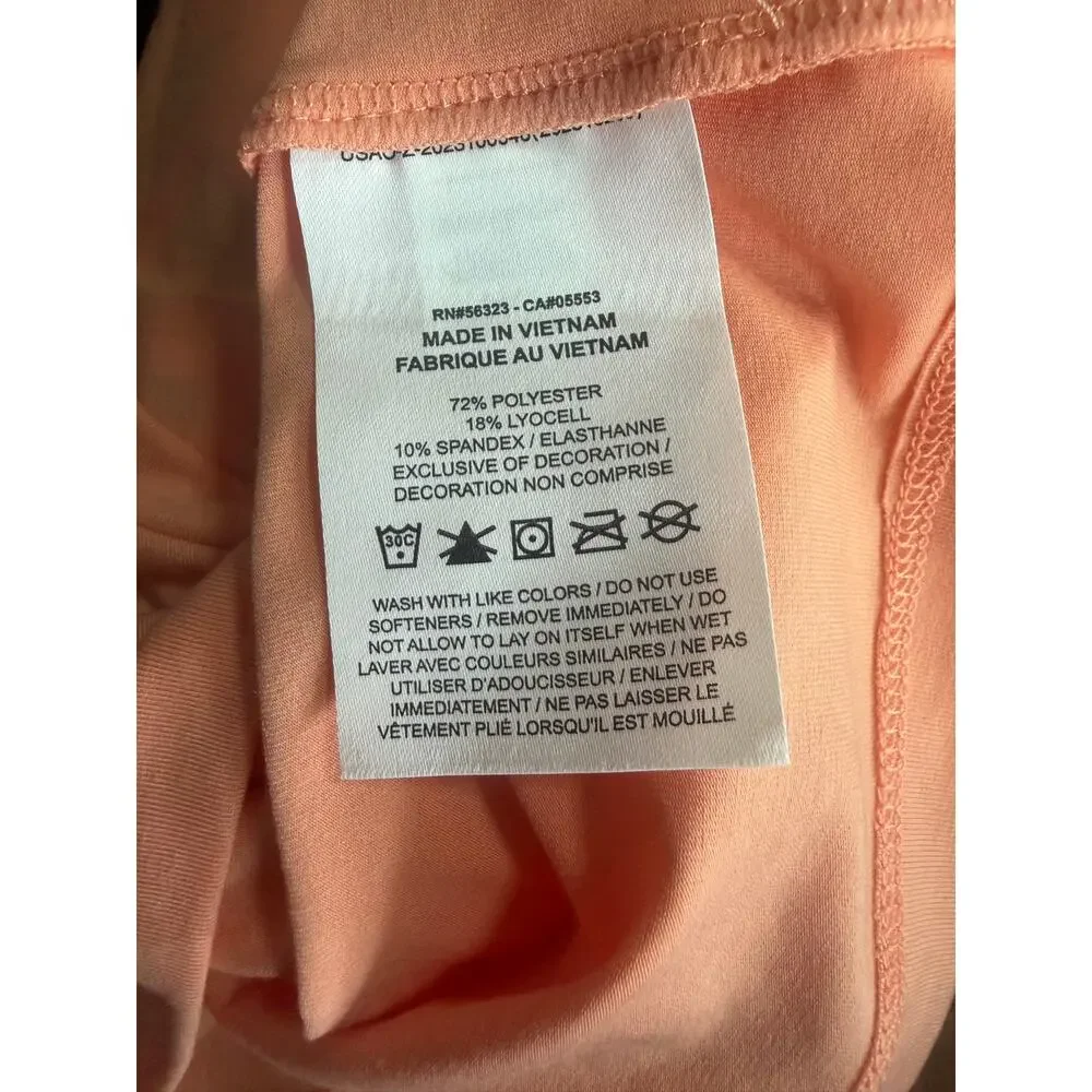 NWT Nike Pro Girls Magic Ember Orange Dri-Fit Training Tank Top Youth Size XS